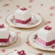Hydrangea mini cakes, mini cakes London